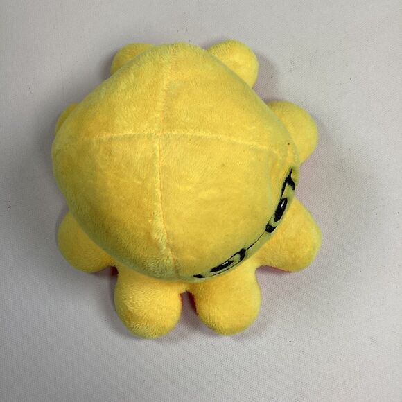 2 Tee Turtle Octopus Reversible Flip Mood Plush Stuffed Toys - Picture 7 of 16